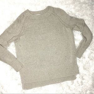 Old Navy Crewneck Sweater Cream Oatmeal Color
